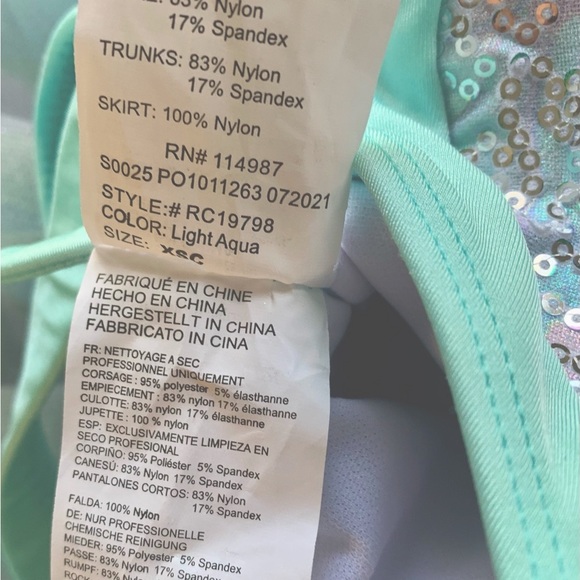 Revolution Dance Costume tutu ballet costume Toddler Girl’s XS Dare to Dream - Picture 5 of 7